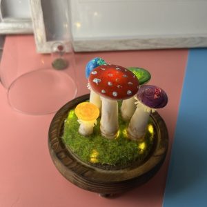 Colorful Mushroom Lights Glowing Home Decor