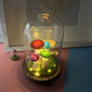 Colorful Mushroom Lights Glowing Home Decor