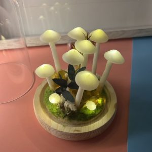 Natural White Mushroom Lights Unique Table Lamp Wedding Favors