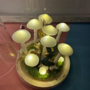 Natural White Mushroom Lights Unique Table Lamp Wedding Favors