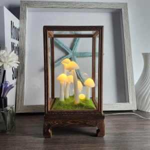 Mystical Mushroom Lamp Psychedelic Decor Retro Home Decor Delight