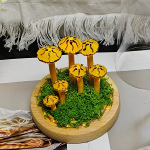 Nature-Inspired Earthy Mushroom Lamp