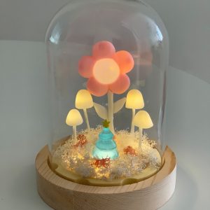 Cute Sunflower Night Lamp & Mushroom Night Light