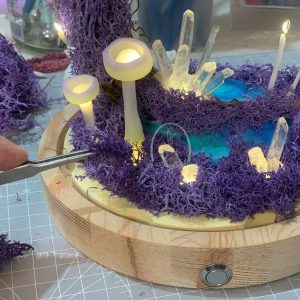 Dreamy Mushroom Lamp Mysterious Wishing Pool (3 pcs)