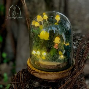 Cute Fairy Night Light Tree Hole with Mushroom Lamp ( 3 pcs)