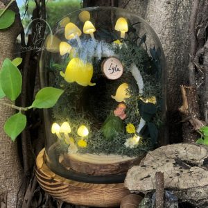 Cute Fairy Night Light Tree Hole with Mushroom Lamp ( 3 pcs)