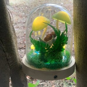 Romantic Fairy Mushroom Lamp Spirit Lovers Pool ( 3 pcs)