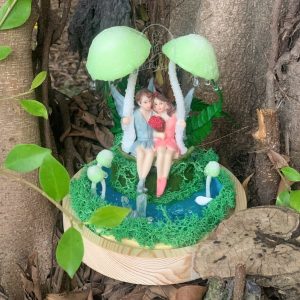 Romantic Fairy Mushroom Lamp Spirit Lovers Pool ( 3 pcs)