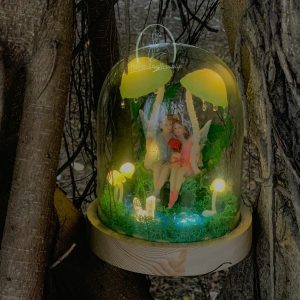 Romantic Fairy Mushroom Lamp Spirit Lovers Pool ( 3 pcs)