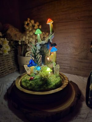 Cozy Glow Mushroom Art Decor Mushroom Night Light ( 3 pcs)